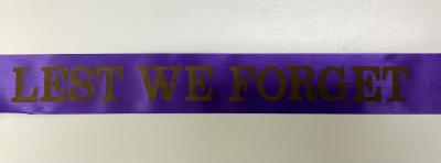 Lest We Forget Ribbon
