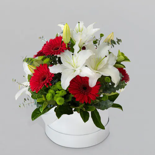 Christmas Cheers in Hat Box