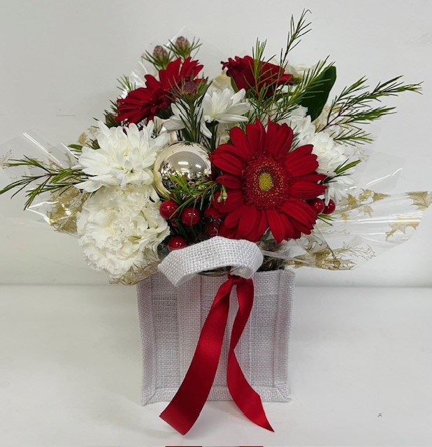 Christmas Hessian Bag