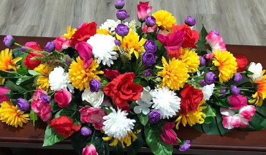 Bright Casket Spray