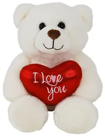 Teddy with I love you heart