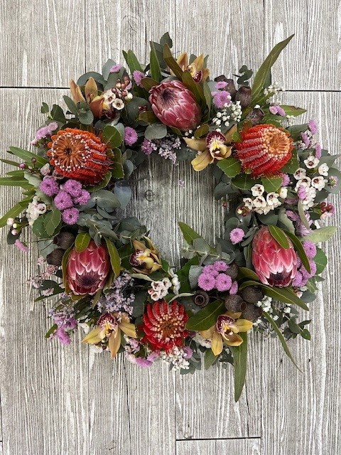 Native Wreath 50cm