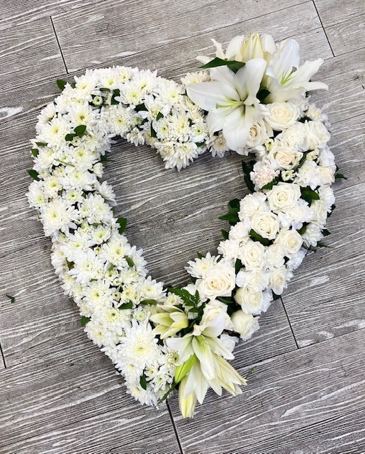 Large White Wreath